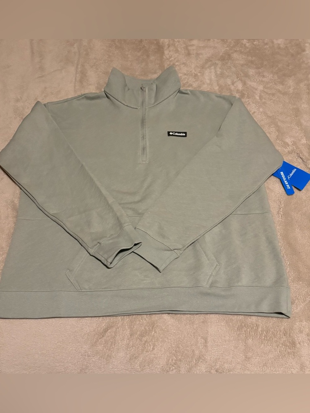 NWT: Columbia Women’s Sage Hart Mountain II Quarter-Zip Fleece - XXL